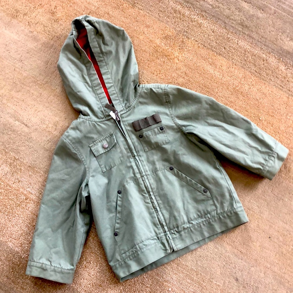 Boys Janie and Jack spring coat.